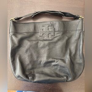 Black Leather Shoulder Bag